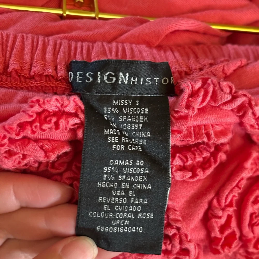 Design History Strapless Red Dress - Picture 3 of 3